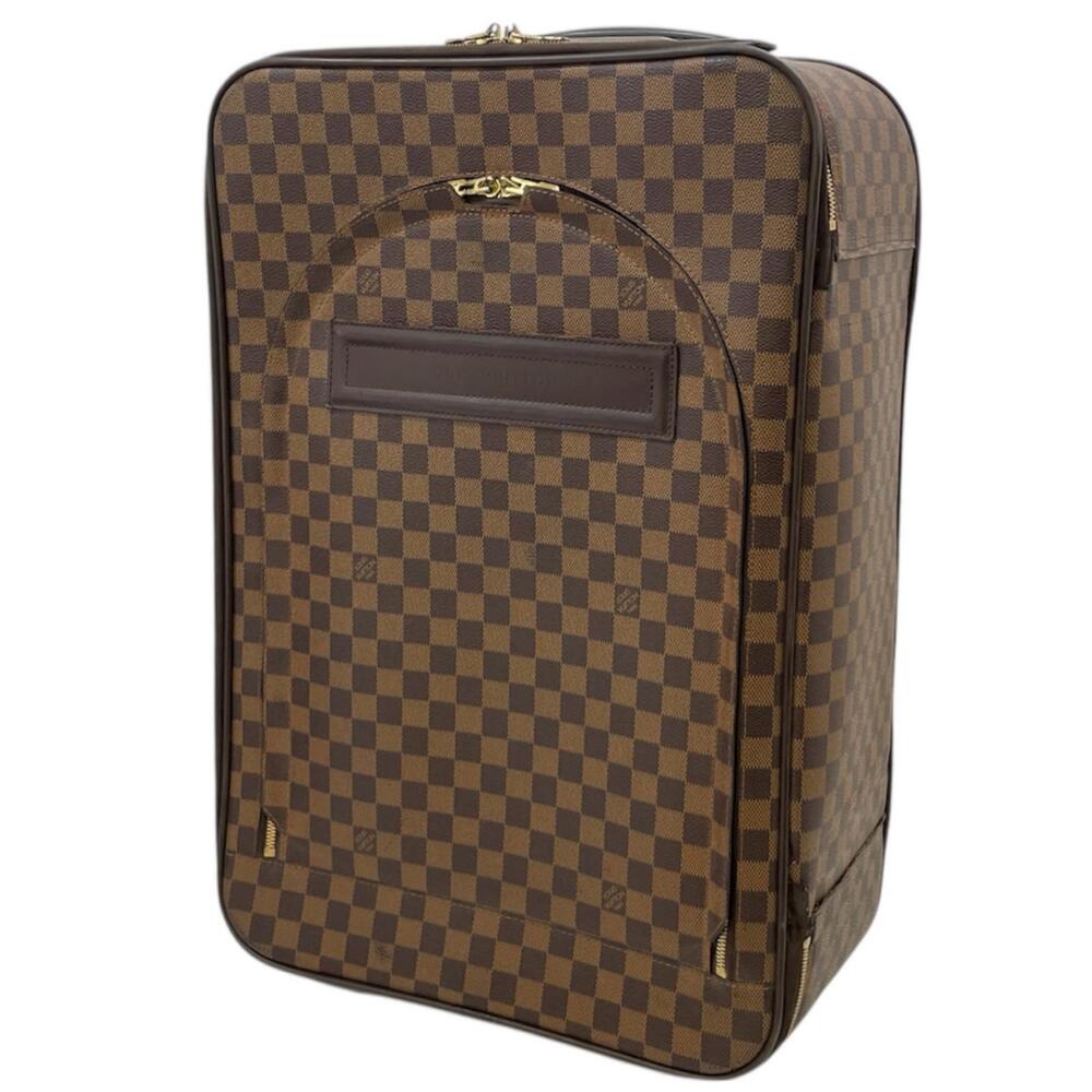 LOUIS VUITTON Pegase Damier Suitcase Carry Bag Brown